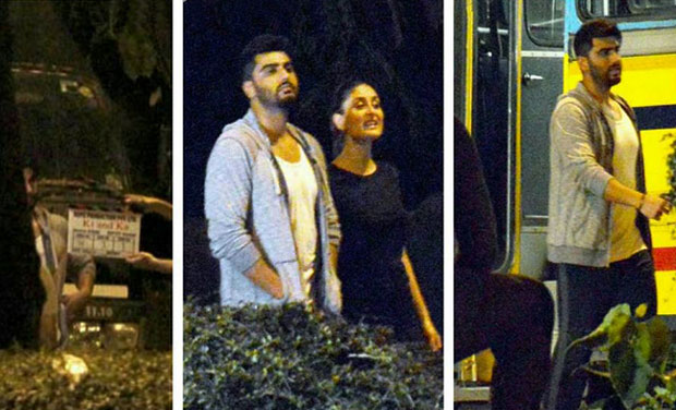 Kareena Kapoor and Arjun Kapoor shooting for 'Ki and Ka' at 4 am.