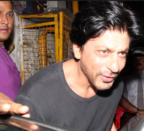Shah Rukh Khan at Olive bar.