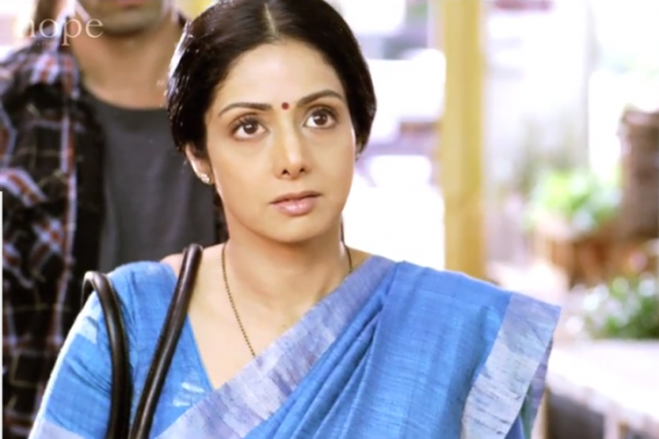 Bollywood actor Sridevi in English Hinglish