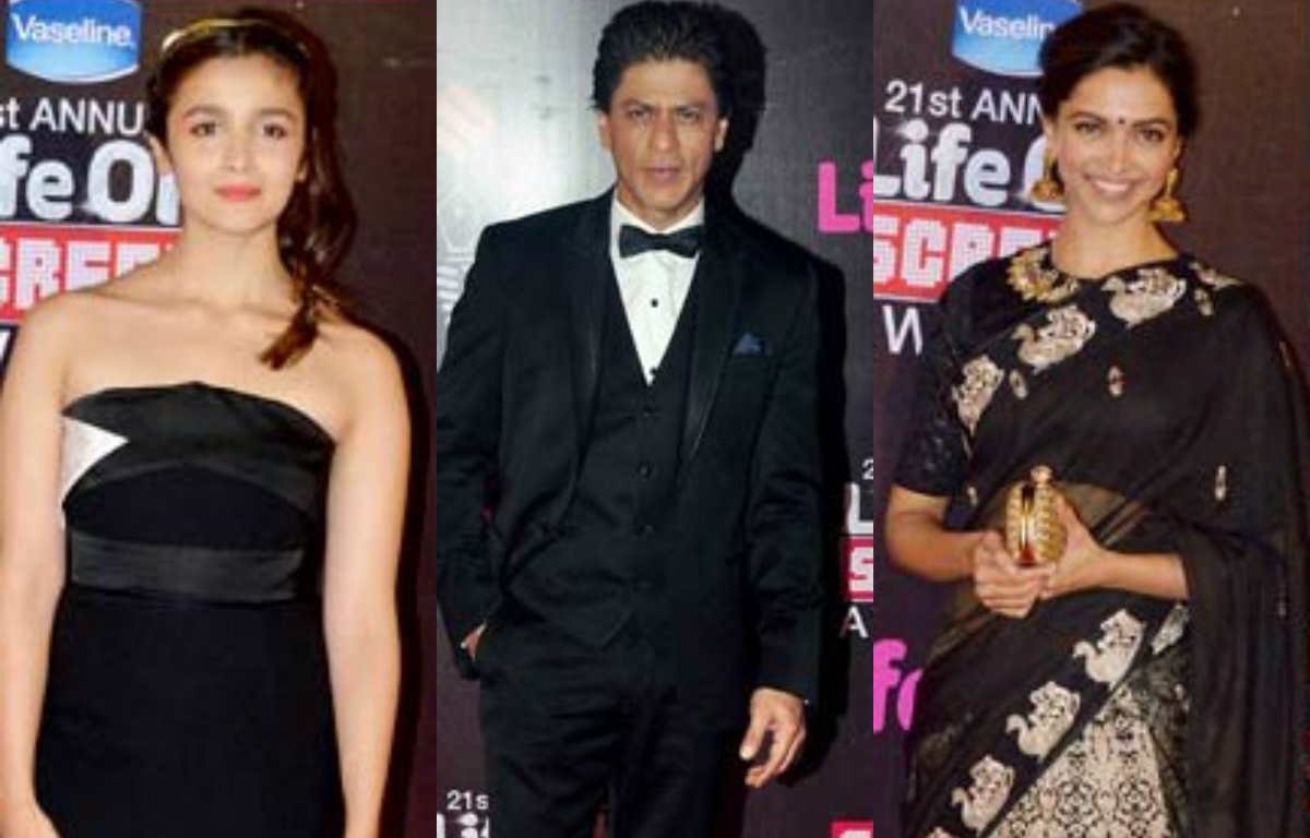 h Rukh Khan Alia Bhatt & Deepika Padukone