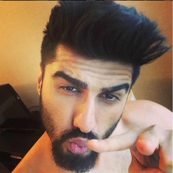 Arjun Kapoor is giving major complex to B-town actresses with his adorable pout.