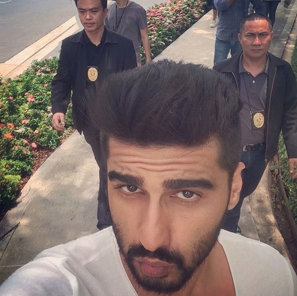 Arjun Kapoor is giving major complex to B-town actresses with his adorable pout.