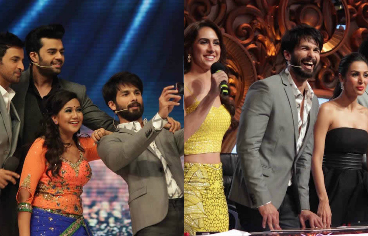 Shahid Kapoor makes break time entertaining for 'Jhalak...' crew