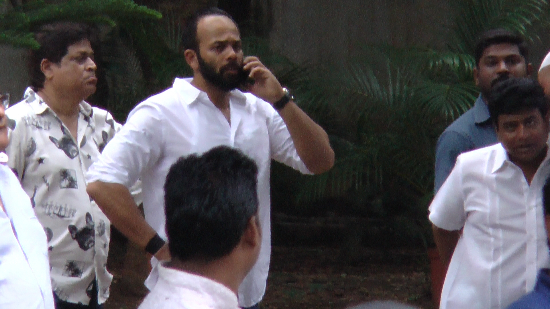 Rohit Shetty in white