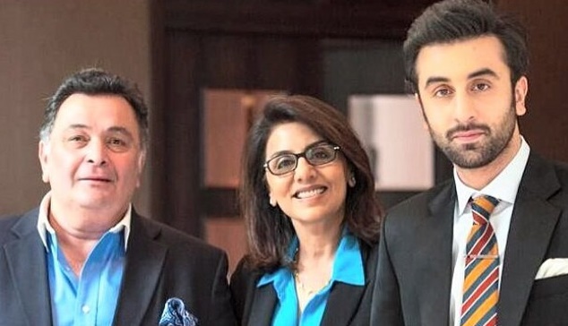 Rishi Kapoor Ranbir Kapoor, Neetu Kapoor