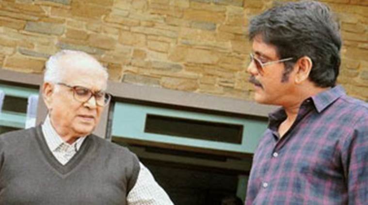 Nagarjuna with his father