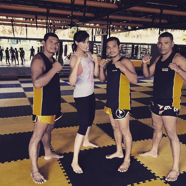 Nargis Fakhri trained in Martial arts