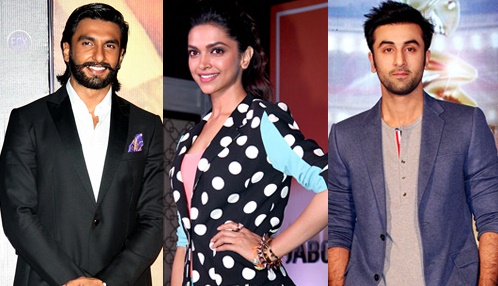Deepika Padukone Ranveer Singh Ranbir Kapoor
