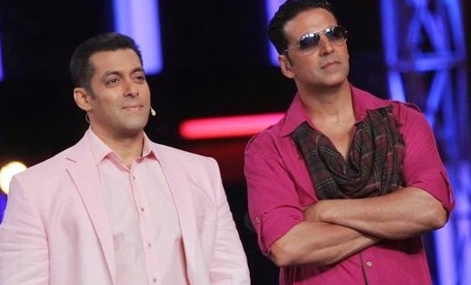 Salman Khan - Akshay Kumar on Bigg Boss