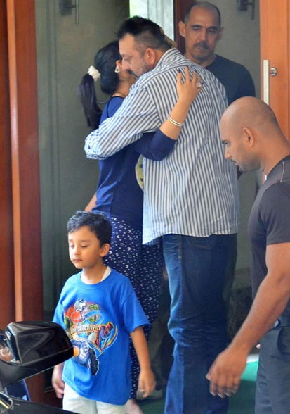 Sanjay Dutt with Manyata