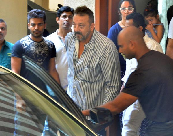 Sanjay Dutt leaving