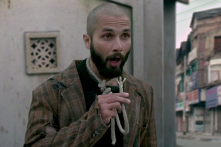 Shahid Kapoor in Haider