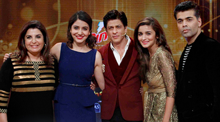 Shah Rukh Alia Farah Anushka