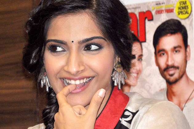 Bollywood actor Sonam Kapoor