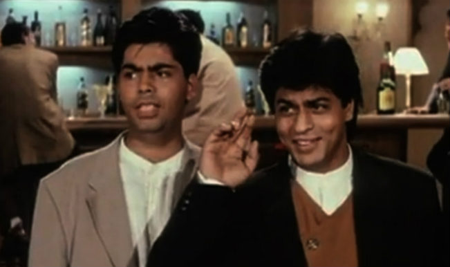 Shah Rukh Khan and Karan Johar