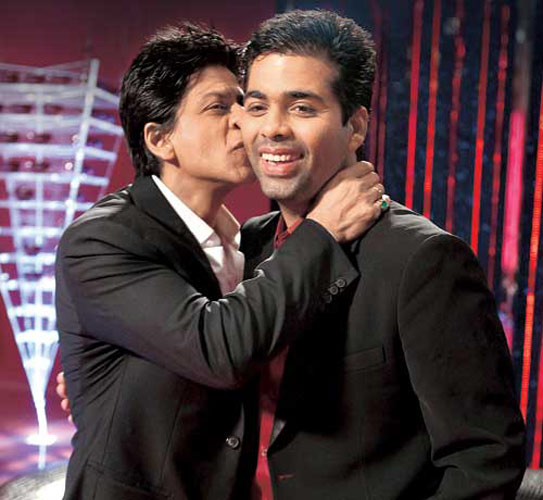 Shah Rukh Khan and Karan Johar