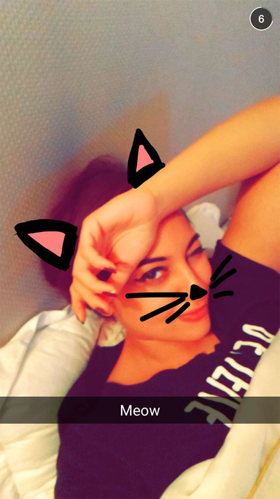 Sonakshi Sinha's snapchat!