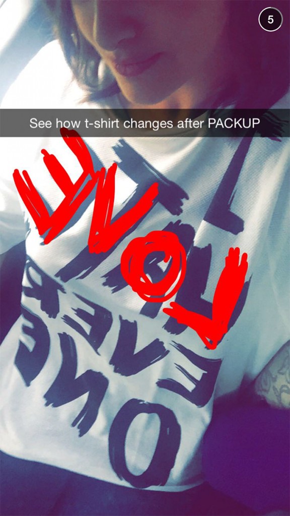 Sonakshi Sinha's snapchat!