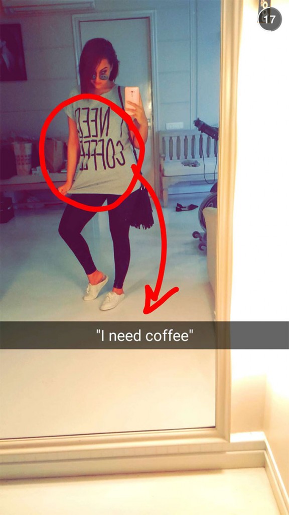 Sonakshi Sinha's snapchat!
