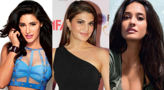 Nargis Fakhri, Lisa Haydon and Jacqueline Fernandez