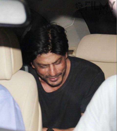 Shah Rukh Khan at Olive bar.