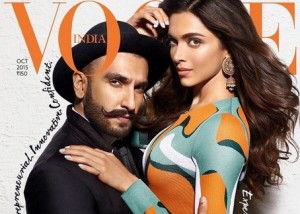Watch - Deepika Padukone - Ranveer Singh heating up Vogue cover shoot