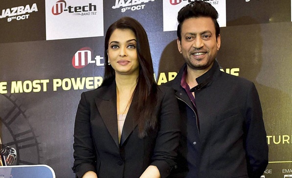 Aishwarya Rai Bachchan Irrfan Khan