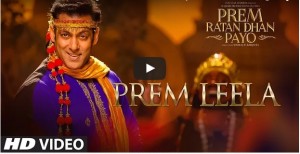Watch - Salman Khan in 'Ram Leela' song from 'Prem Ratan Dhan Payo'