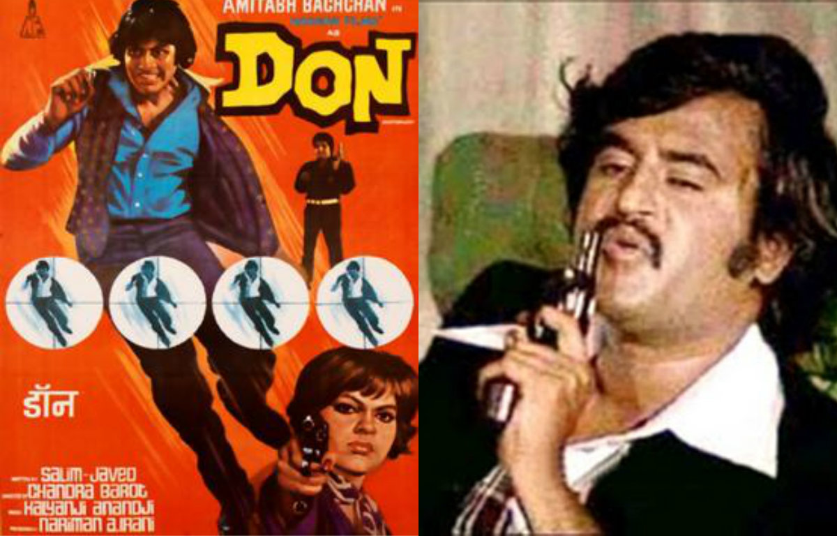 Amitabh Bachchan blockbusters remade by South Superstar Rajinikanth