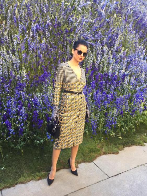 Kangana Ranaut at Paris Fashion Week
