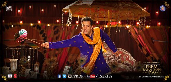 Salman Khan as prem in prdp