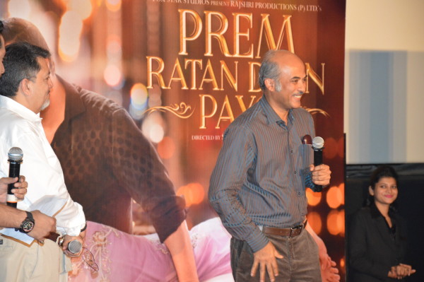 Prem Ratan Dhan Payo star cast at the trailer launch.