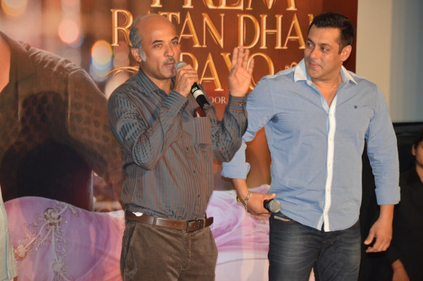 Prem Ratan Dhan Payo star cast at the trailer launch.