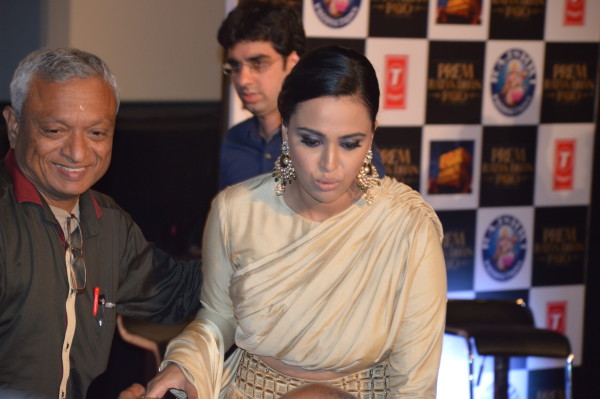 Prem Ratan Dhan Payo star cast at the trailer launch.