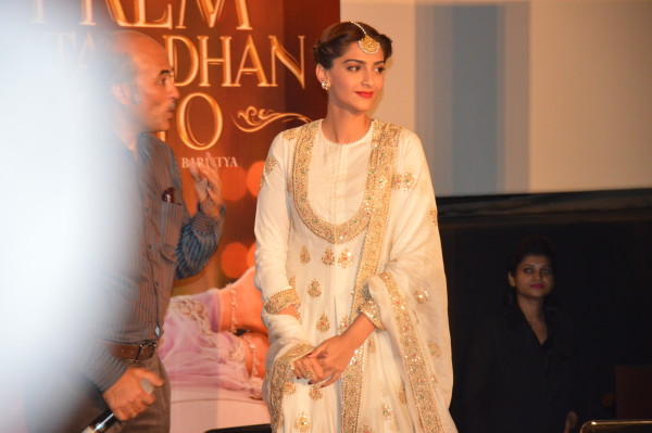 Prem Ratan Dhan Payo star cast at the trailer launch.