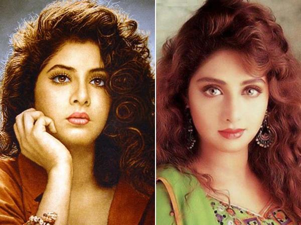 Divya Bharti's Bollywood lookalike would be Sri Devi