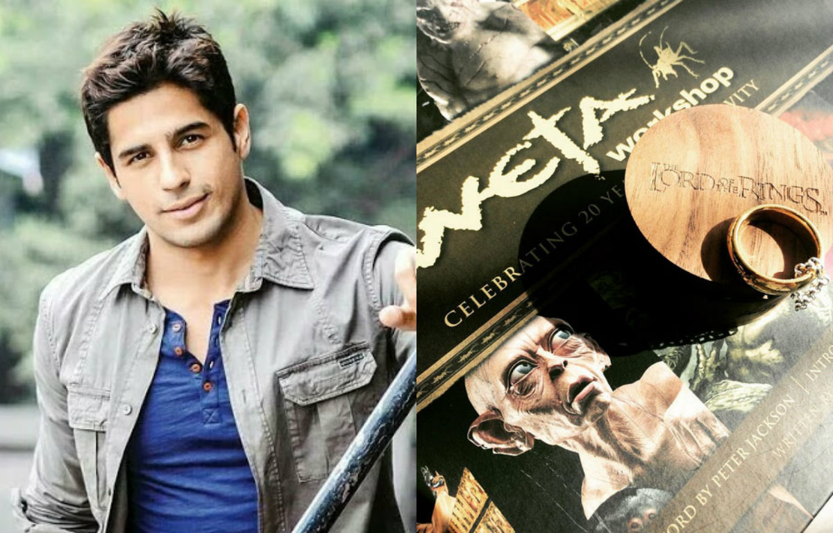 Richard Taylor gifts Frodo's ring to Sidharth Malhotra