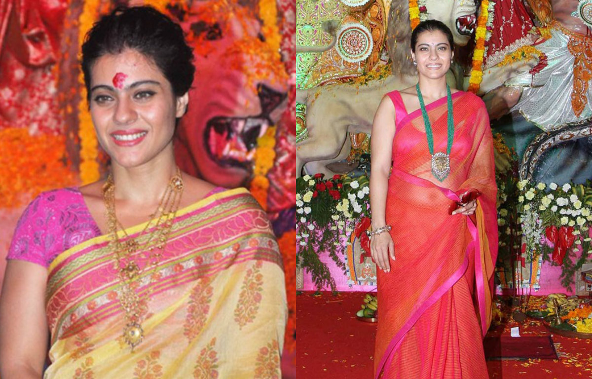Kajol in Durga Puja Avatar