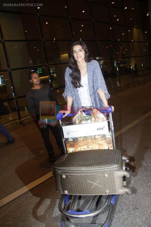 Kriti Sanon believes in fuss free travelling.