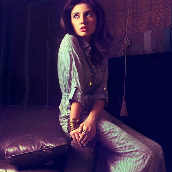 Gorgeous picture of Pakistani actress Mahira Khan.
