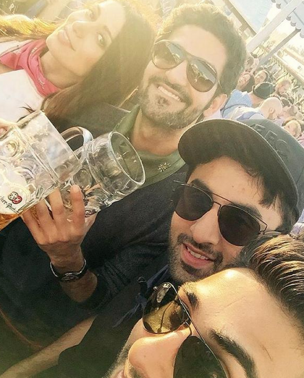 Ranbir Kapoor at the Oktoberfest