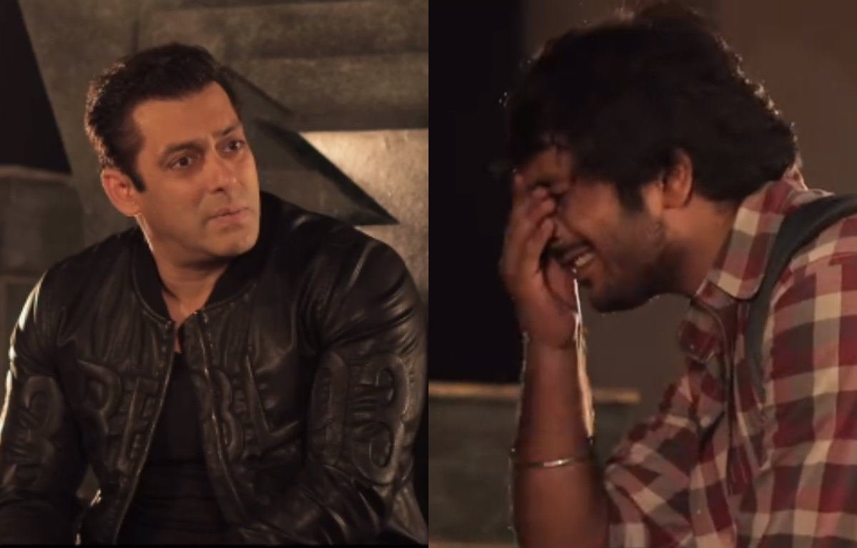 Salman Khan and a fan