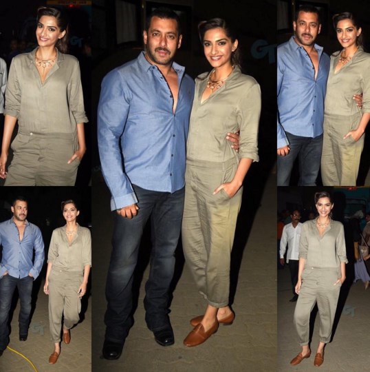 Salman Khan and Sonam Kapoor look stunning together.