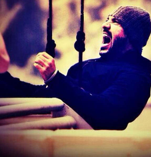 John Abraham working out