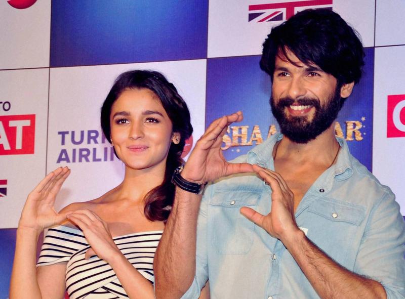 Shahid Kapoor Alia Bhatt