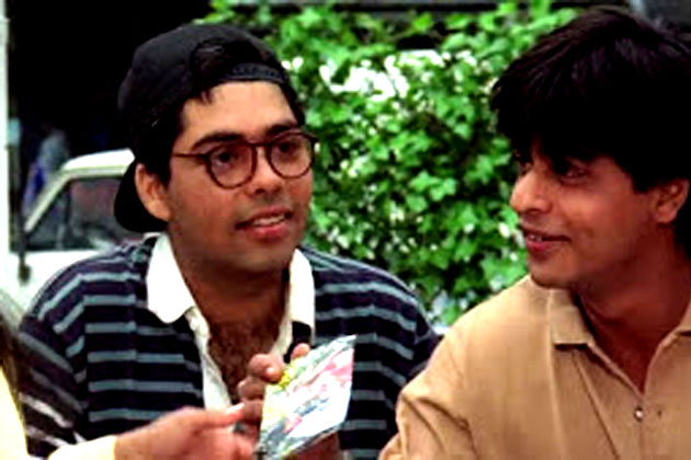 Bollywood actor Shah Rukh Khan and actor-director-producer Karan Johar