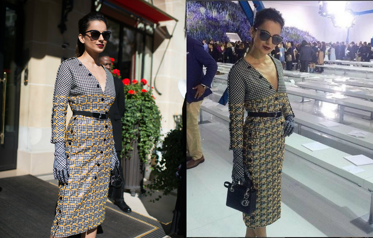 In Pictures : Kangana Ranaut at Paris Fashion Week