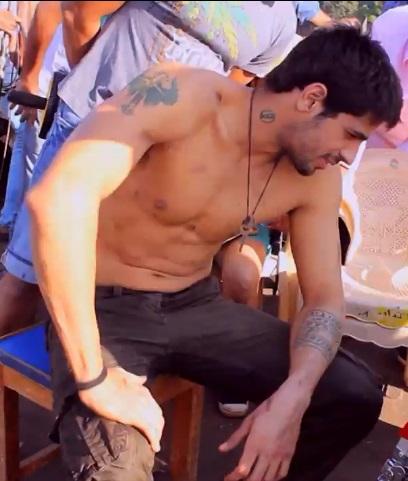 Siddharth Malhotra Shirtless image
