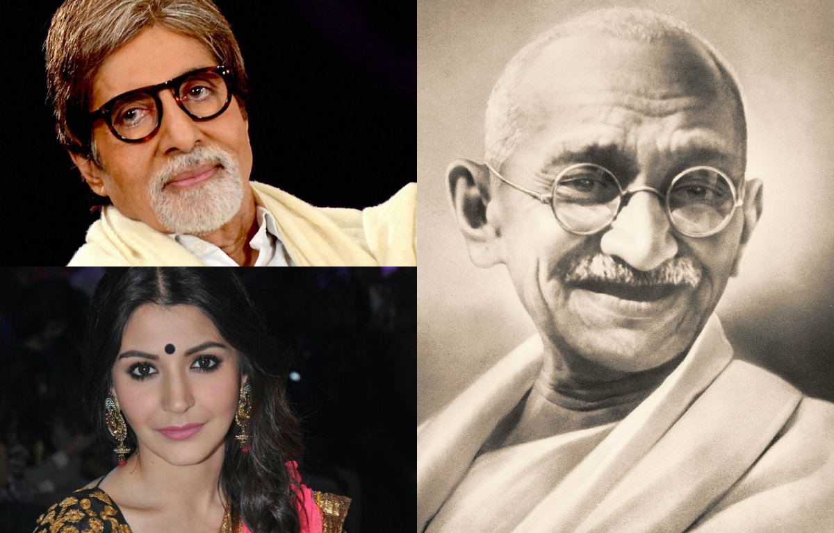 Mahatma Gandhi's words of wisdom on B-Town's mind