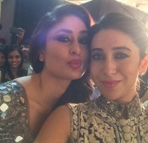 Bollywood actors and sisters Karishma Kapoor and Kareena Kapoor